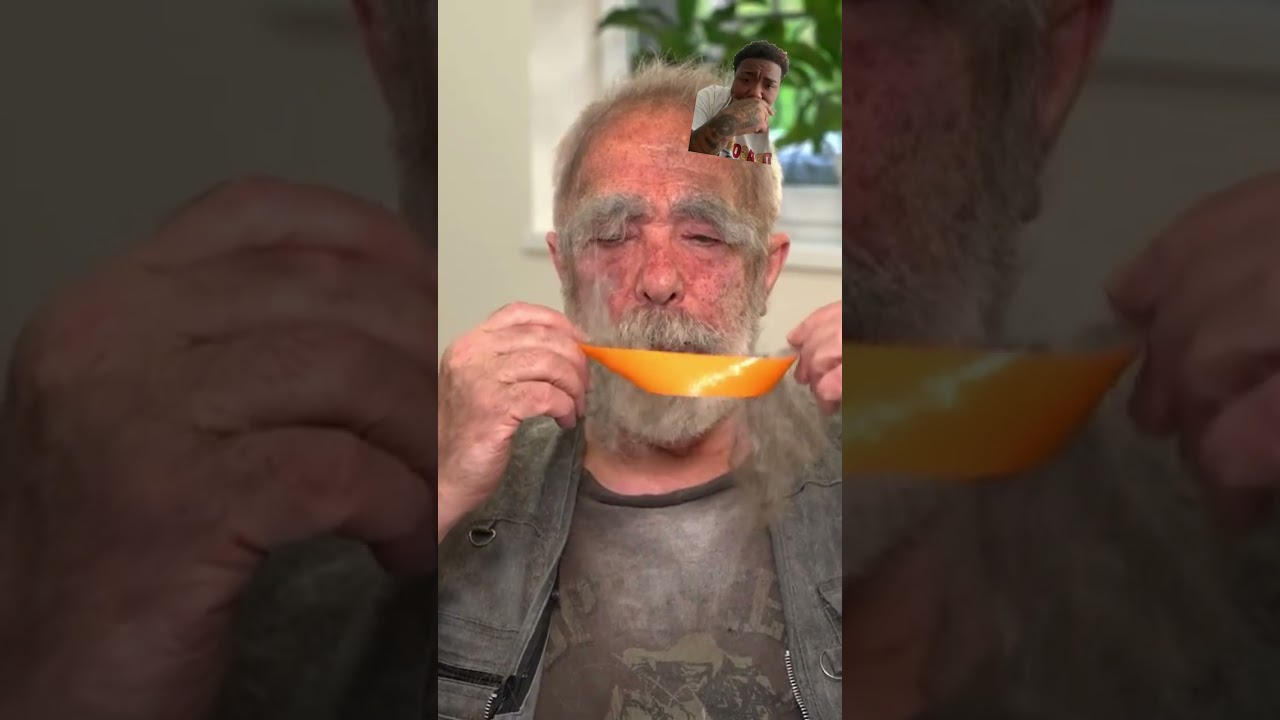 (Reaction) Homeless man&rsquo;s life changed #hair #haircut #transformation #homeless #wildlife