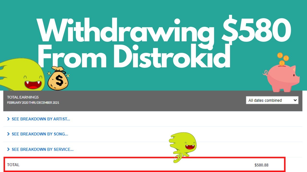 Withdrawing $580 from Distrokid! - And What I Did To Actually Get It 😉