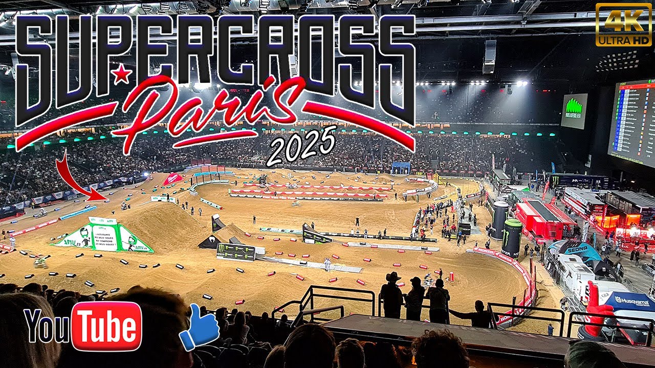 Supercross de Paris 2025 🔥 Les meilleurs moments | SX Paris 2025