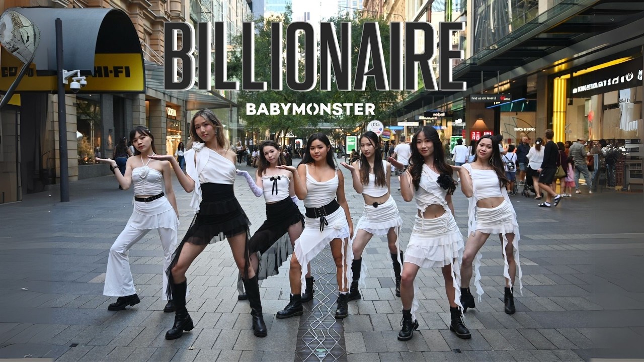 [KPOP IN PUBLIC | ONE TAKE | SYDNEY] BABYMONSTER (베이비몬스터) - ‘Billionaire’ DANCE COVER | AUSTRALIA