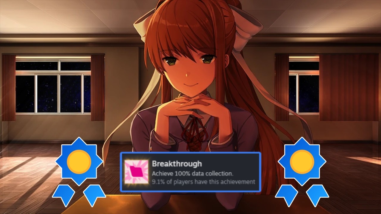 Doki Doki Literature Club is... Terrifying to Complete?