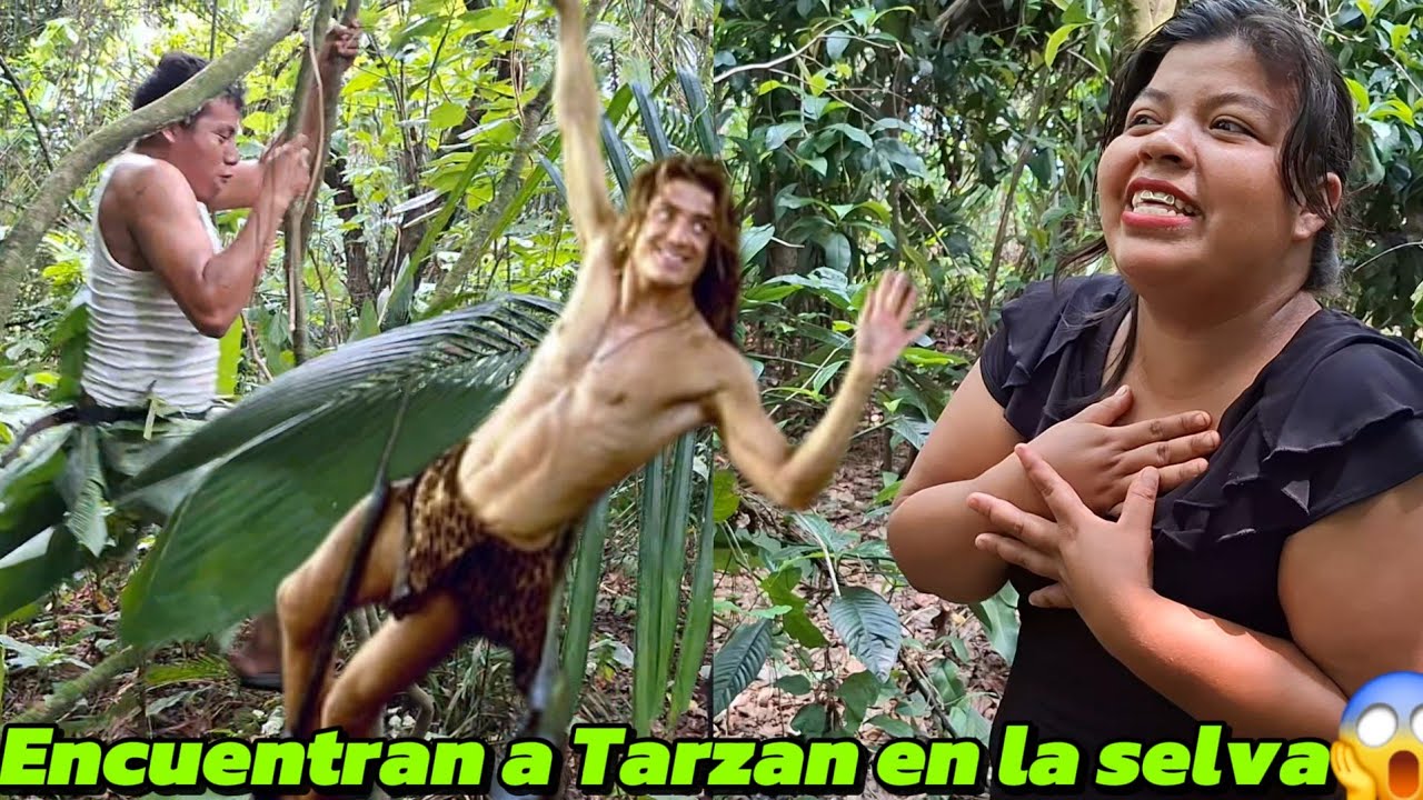 Se enamoro de Tarzan de temu😍Este loco sr asia Pasar por el Tarzan😱
