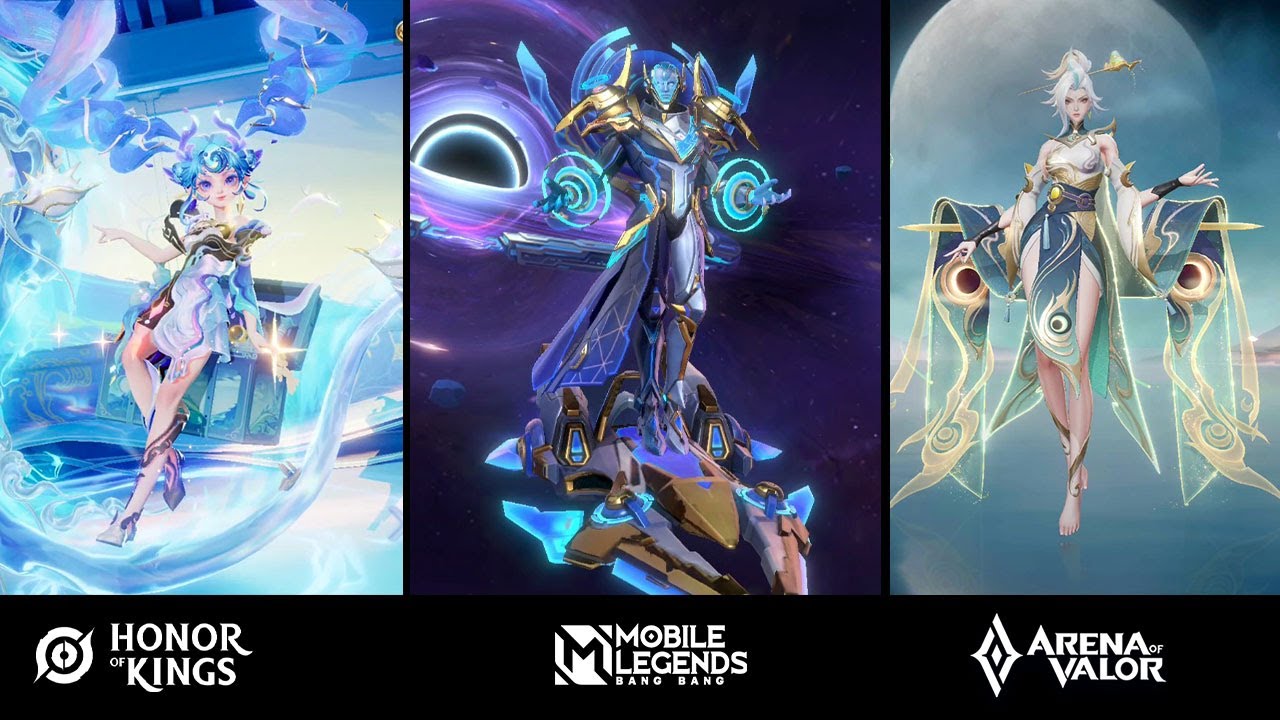 Gord, Angela, Natalya: Skin Effects | Mobile Legends vs Honor of Kings and Arena of Valor