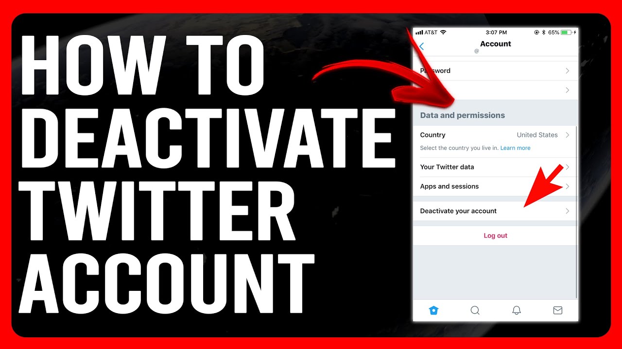 How To Deactivate Twitter Account (How To Close/Delete Twitter Account)
