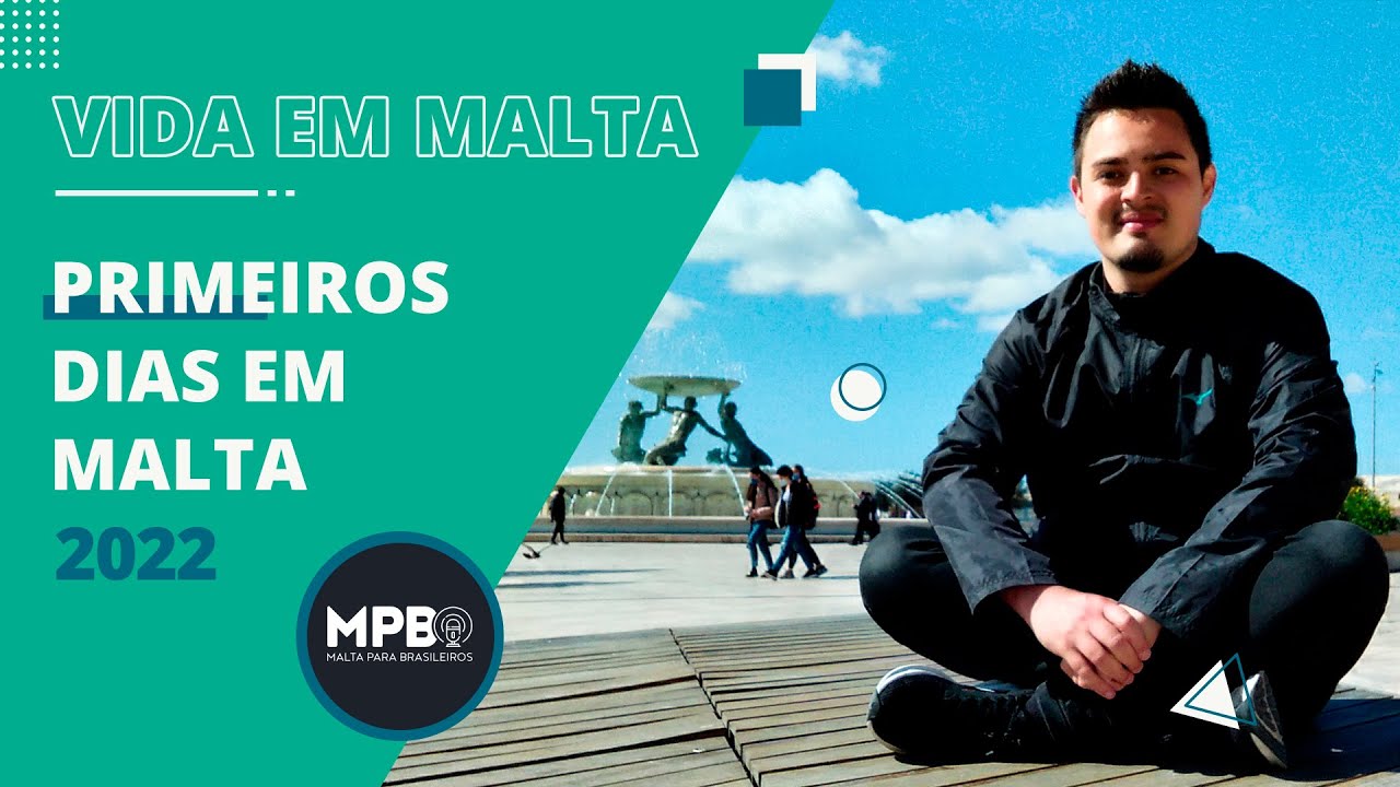 CHEGUEI EM MALTA | Aeroporto e Primeiros Dias na Ilha