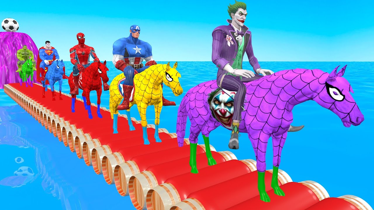 Legend Long Slide Game With Cow Elephant Gorilla Hippopotamus Tiger 3dAnimal Game Funny 3d Animals