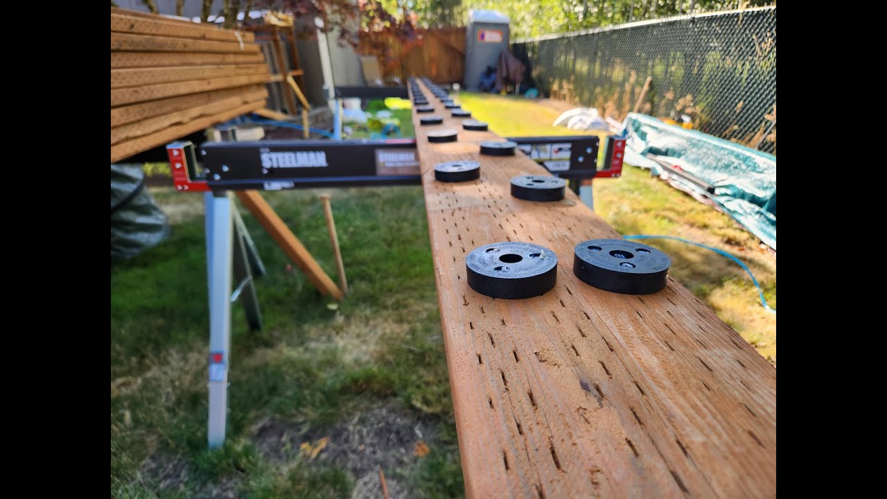 How I Installed a Deck Ledger with Deck to Wall Spacers