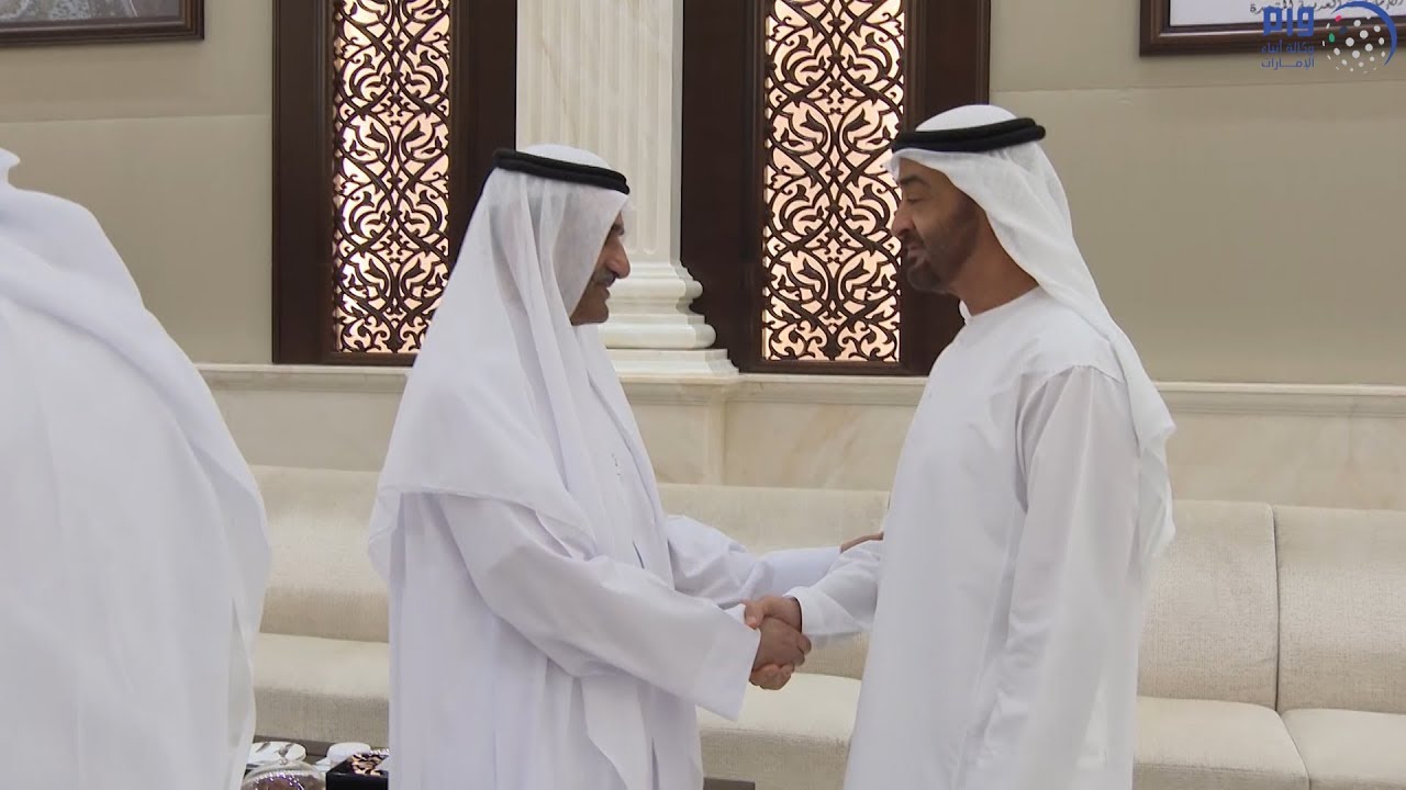 محمد بن زايد يستقبل حاكم الفجيرة