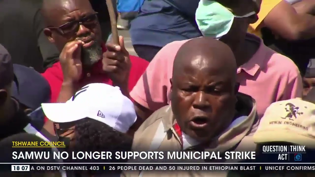 Tshwane Council | AMWU no longer supports municipal strike