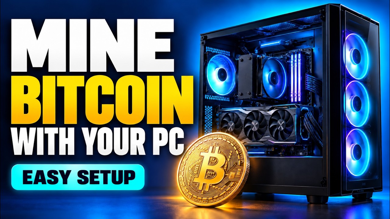 Mine Bitcoin With Your PC in 5 Minutes (2026)