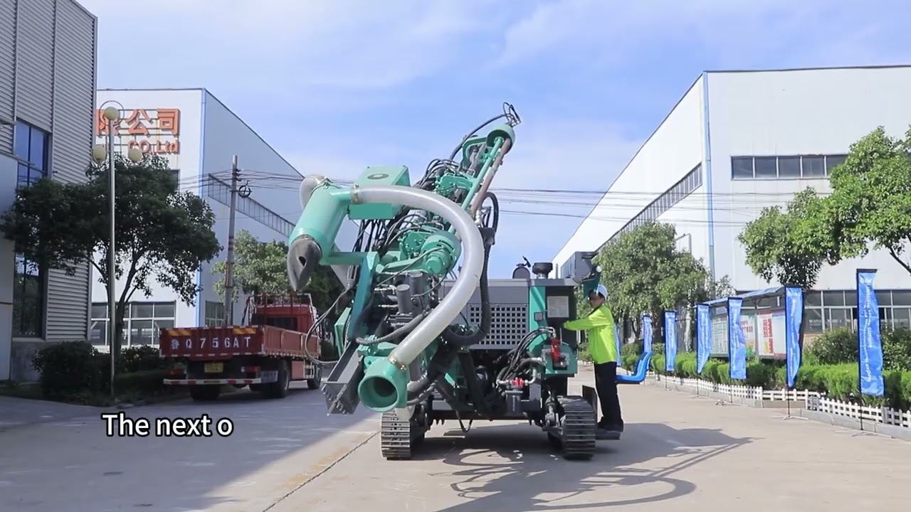 CSDRILL CSQX1600 Fully Hydraulic Crawler-Type Wireline Core Drilling Rig for Geological Exploration
