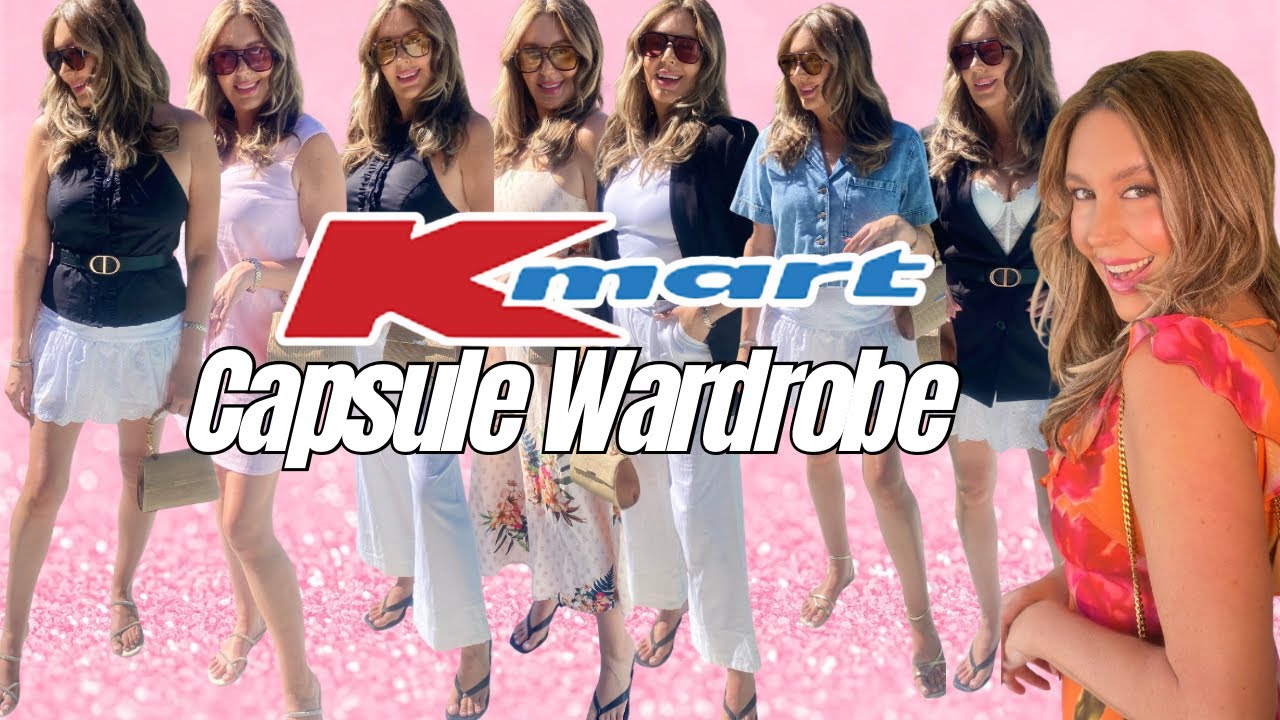Как выглядеть роскошно, не выходя за рамки бюджета Kmart | Капсульный гардероб Kmart | Стиль жизн...