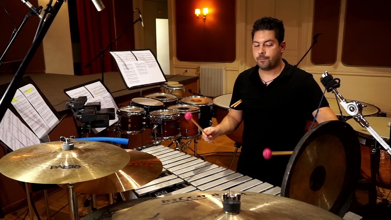 Bertold Hummel - Duettino for Vibraphone (Cymbals) & Piano