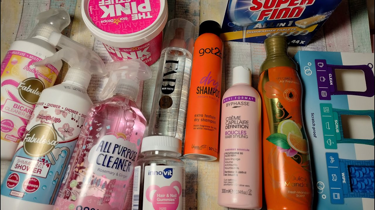 Productos de limpieza de Action ¿funcionan? y ¿para el cabello?🛒  #haul #action