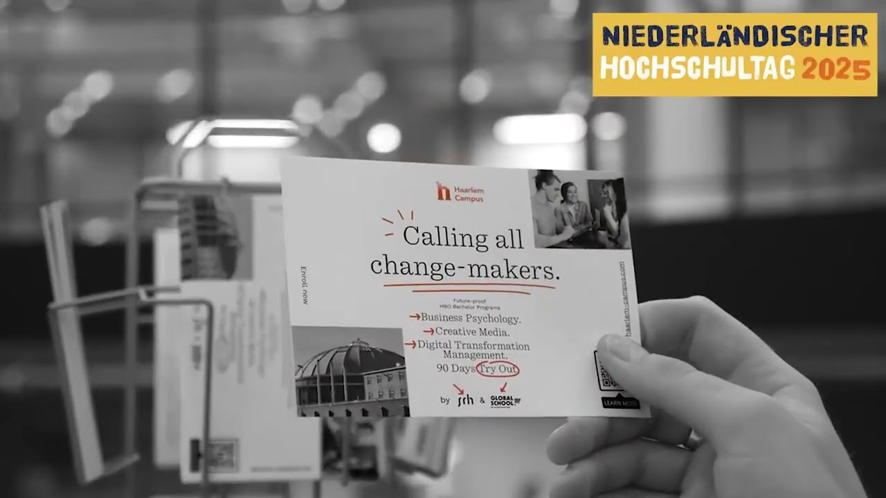 Business Psychologie - SRH Haarlem University - Niederl&auml;ndischer Hochschultag 2025