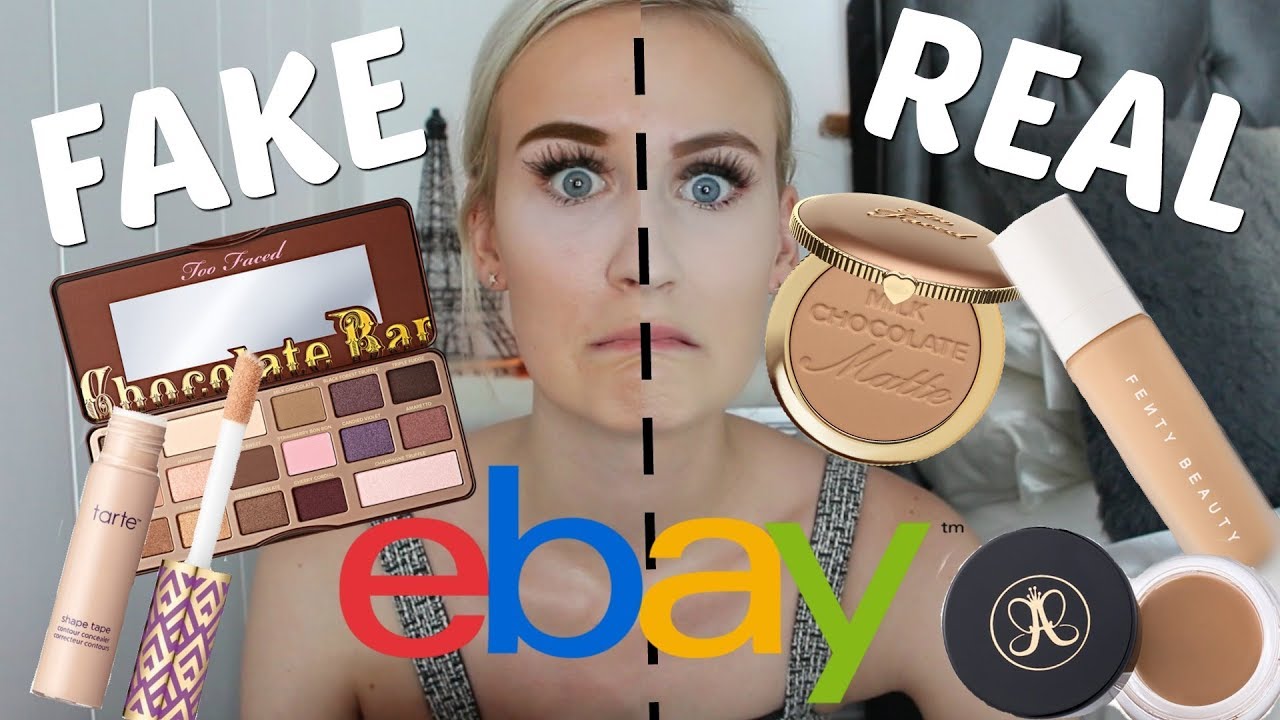 TESTING REAL VS. FAKE MAKEUP FROM EBAY