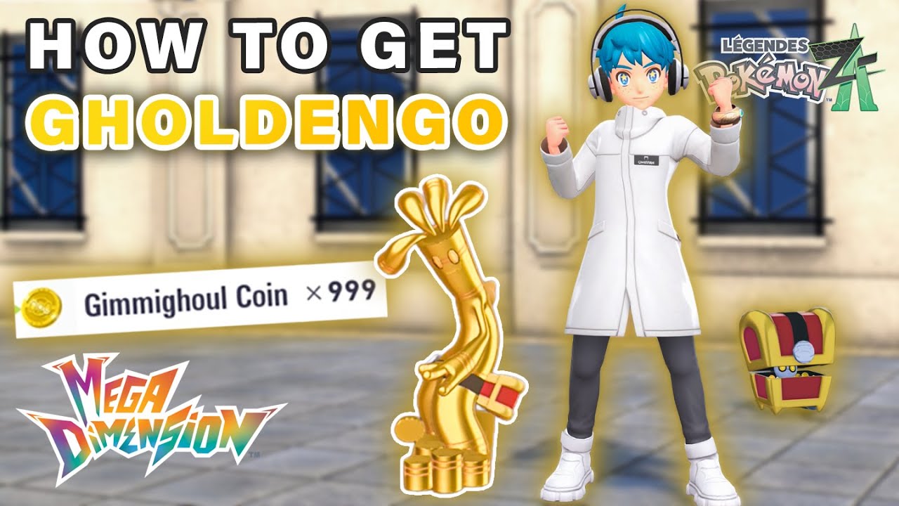 Как получить Гхолдендо за 999 монет Гиммигхула ► Pokemon Legends ZA