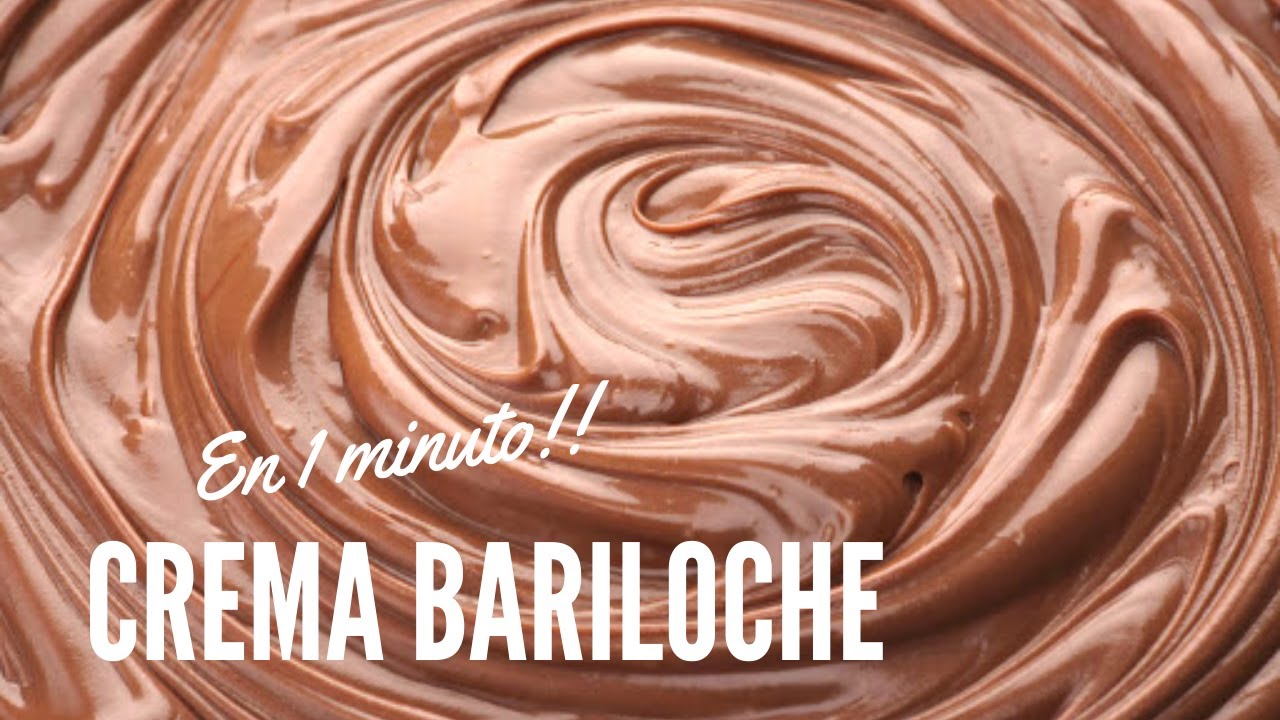 CREMA BARILOCHE EN 1 MINUTO/RELLENO EXTRA F&Aacute;CIL