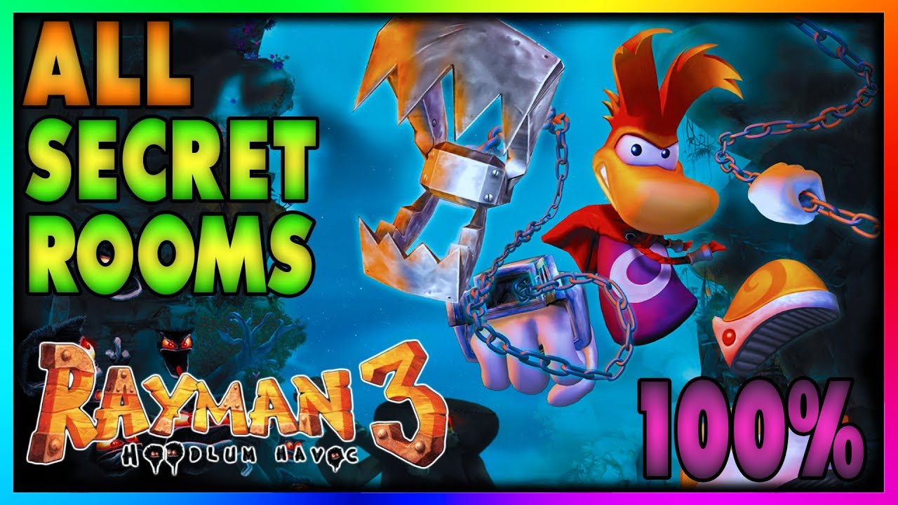 Rayman 3: Hoodlum Havoc | ALL Secret Rooms