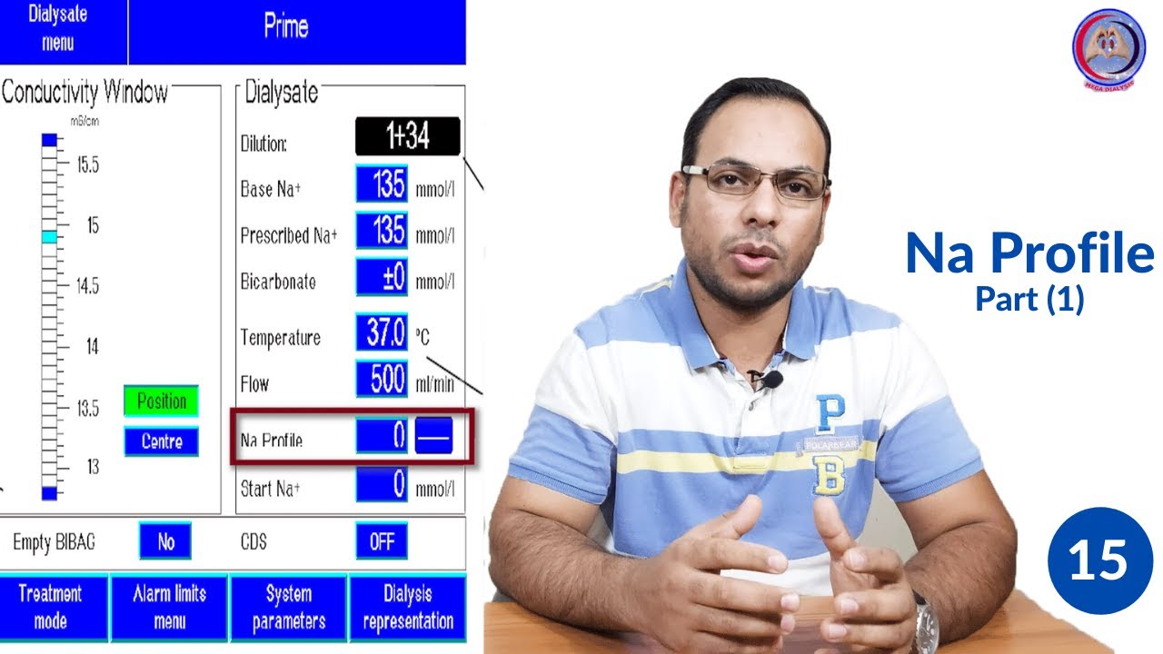 الحلقة (15) | Hemodialysis |علاقة الصوديوم والماء من الناحية الفسيولوجية Sodium Profile part (1)