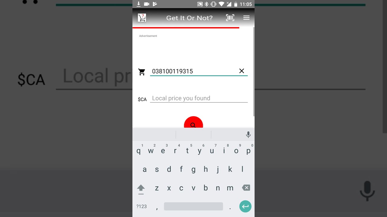UPC SCAN SEARCH