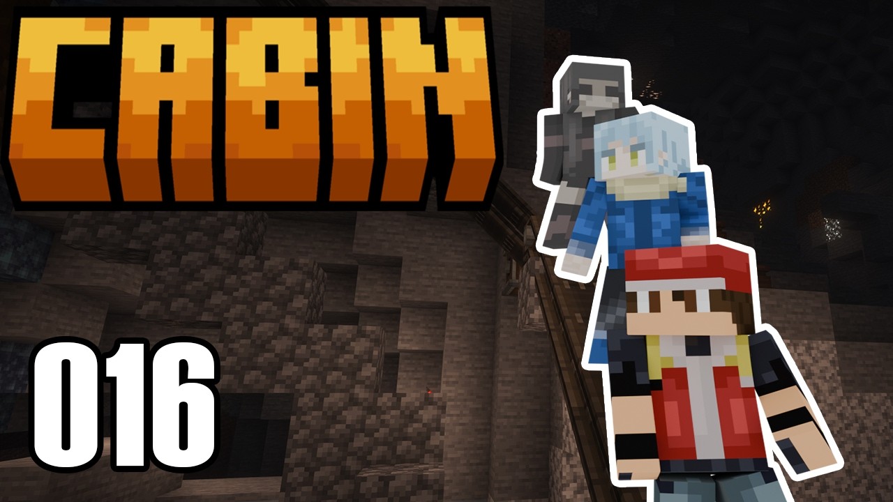 Вниз по шахте | Хижина в Minecraft | Эпизод 16