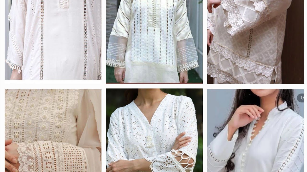 Beautiful White Cut Work Suits 🤍 | Simple, Elegant & Trendy Designs