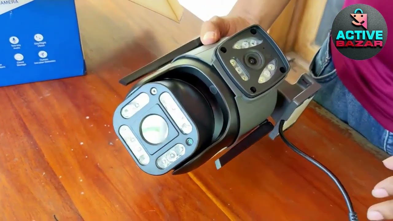 V380 Dual Lens 4G SIM Camera Installation