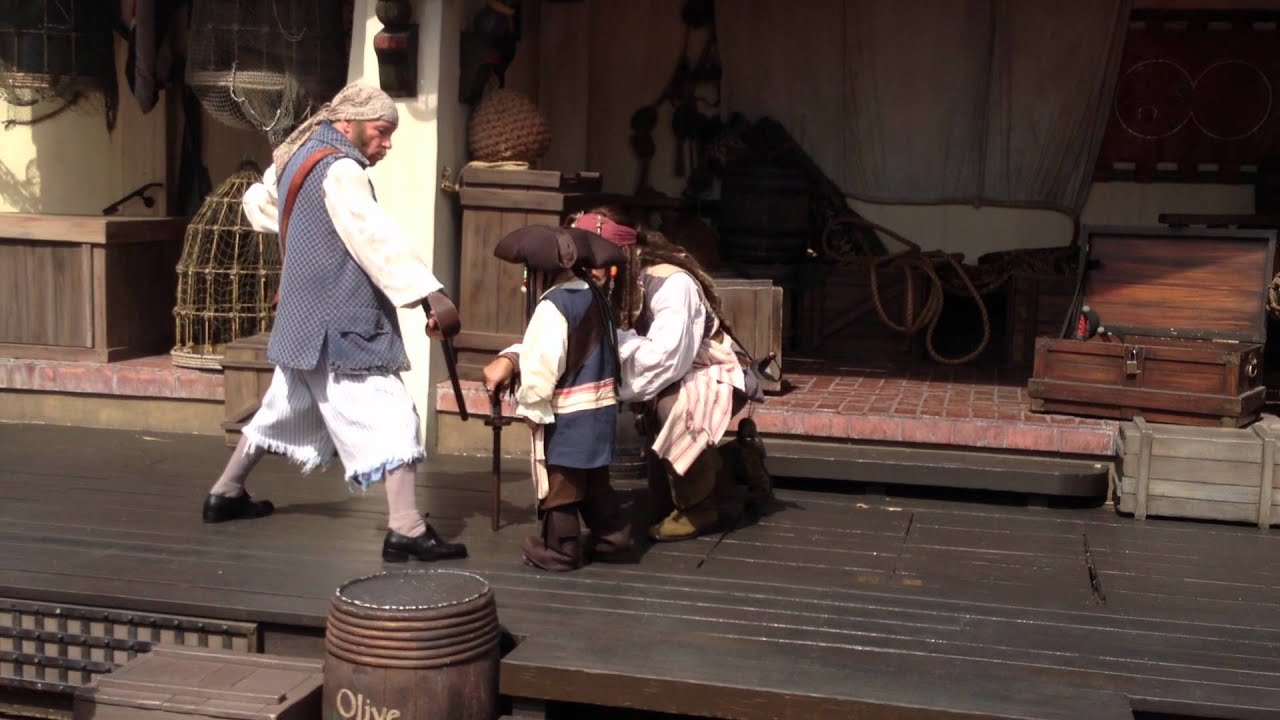 Captain Jack Sparrow's Pirate Tutorial Magic Kingdom Walt Disney World