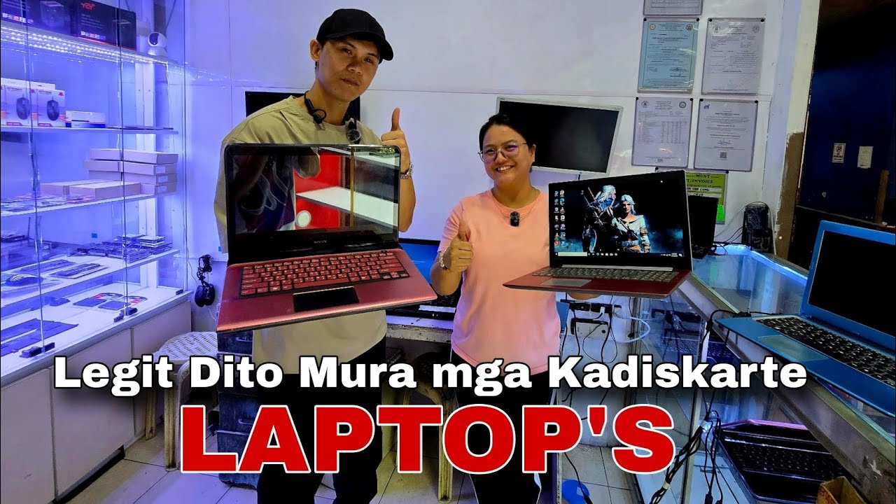 Legit Dito Mura ang mga LAPTOP'S