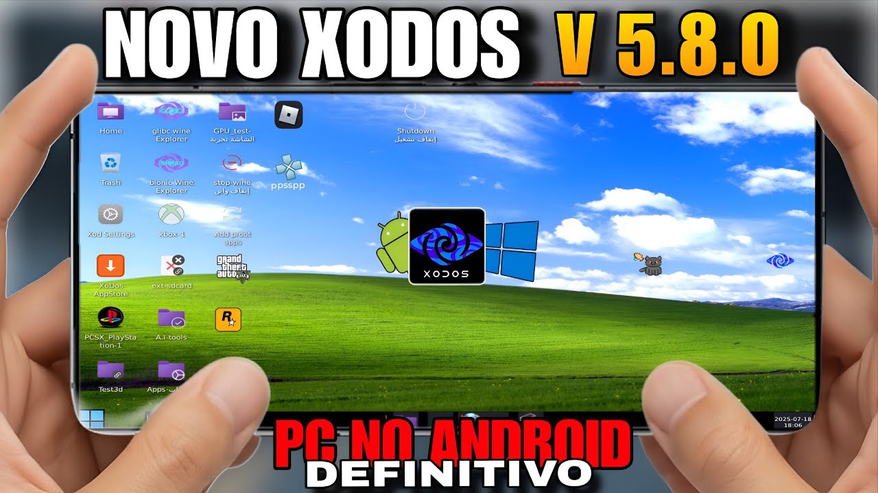 💻XODOS V5.8.0: O NOVO EMULADOR DE PC QUE RODA WINLATOR PSP E XBOX NATIVO NO ANDROID!📲