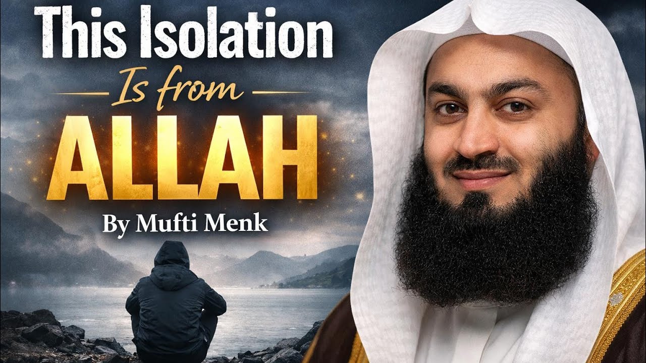 This Isolation Is from Allah #muftimenk #islamicreminder #trustallah 