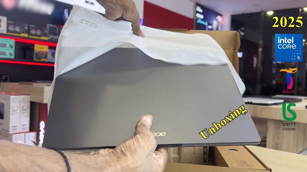 Acer Aspire Go 15 AG15-71P Core i5-13420H 16GB Ram 512GB NVMe SSD Unboxing