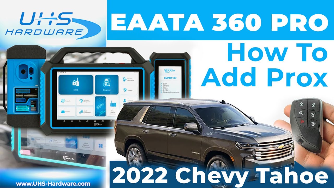 How To add Key to 2022 Chevrolet Tahoe Using EAATA 360 Pro OEM Diagnostics & Programming