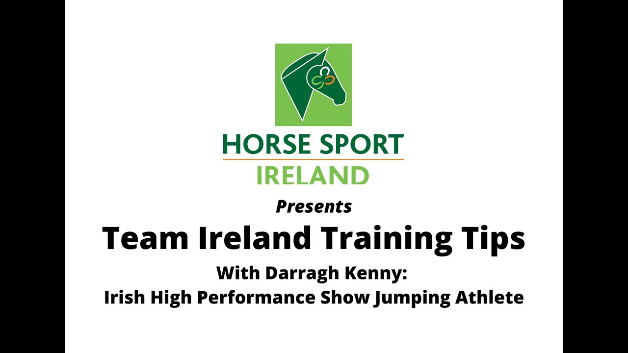 Team Ireland Training Tips: Darragh Kenny