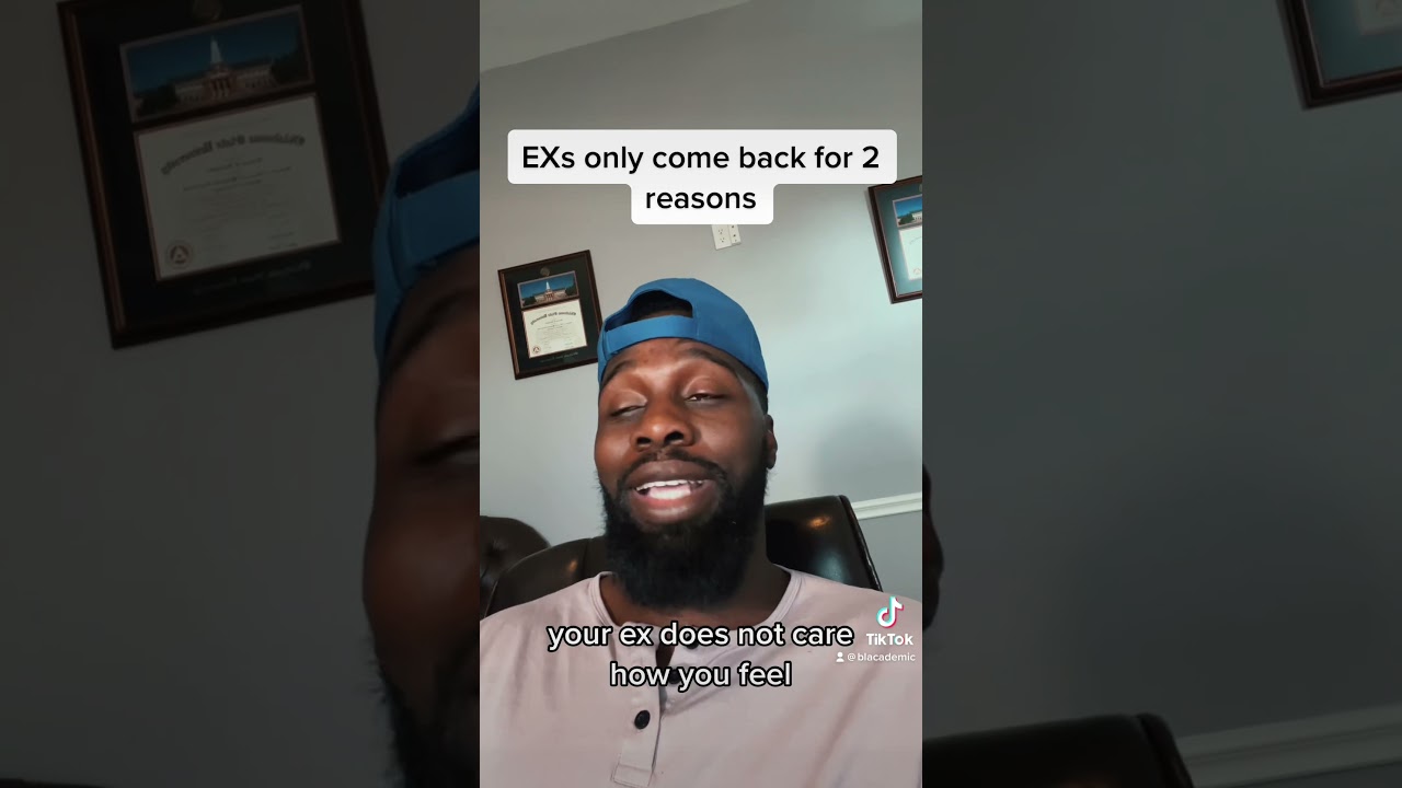 Exs only come back for 2 reasons after a breakup #nocontact #breakups #avoidantattachment