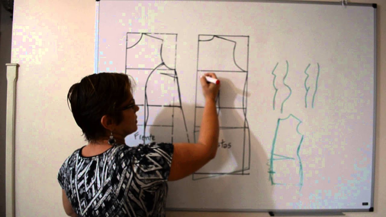DIY : Corrigindo molde de vestido e blusa para vários tipos de corpo - Aula 33