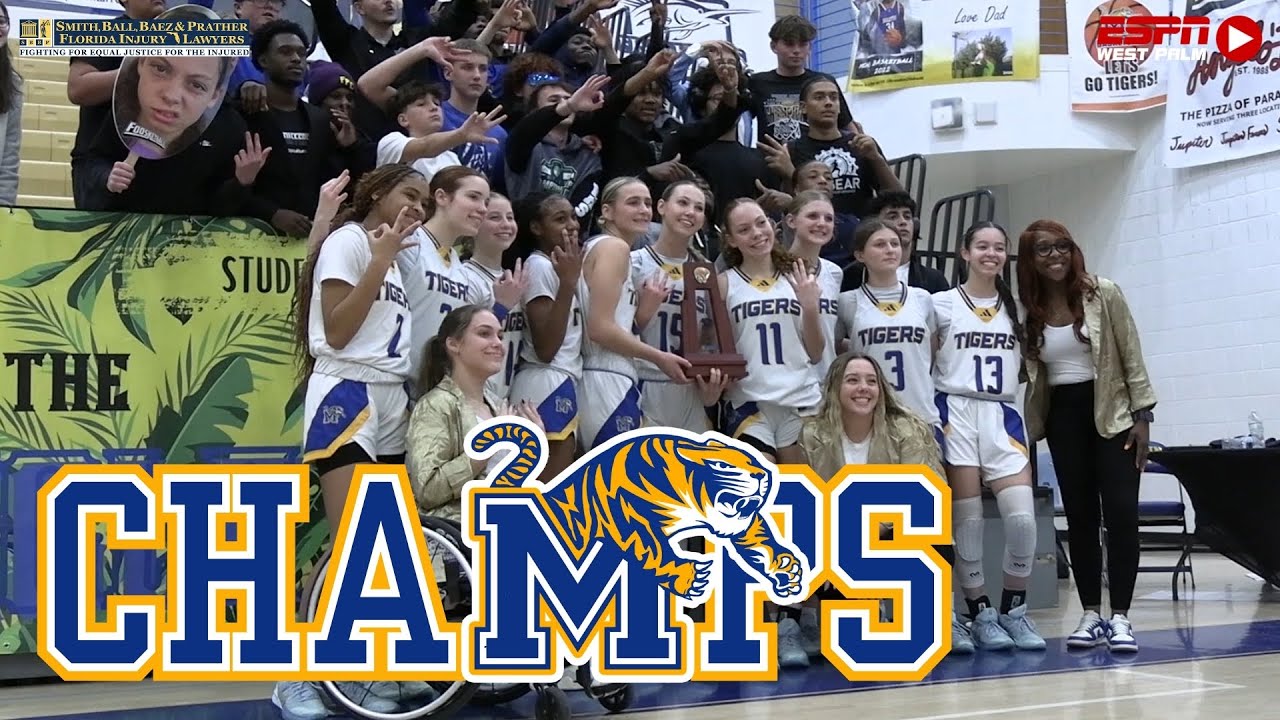 Martin County DOMINATES Dwyer 61–32 to Win Class 6A District 13 Championship