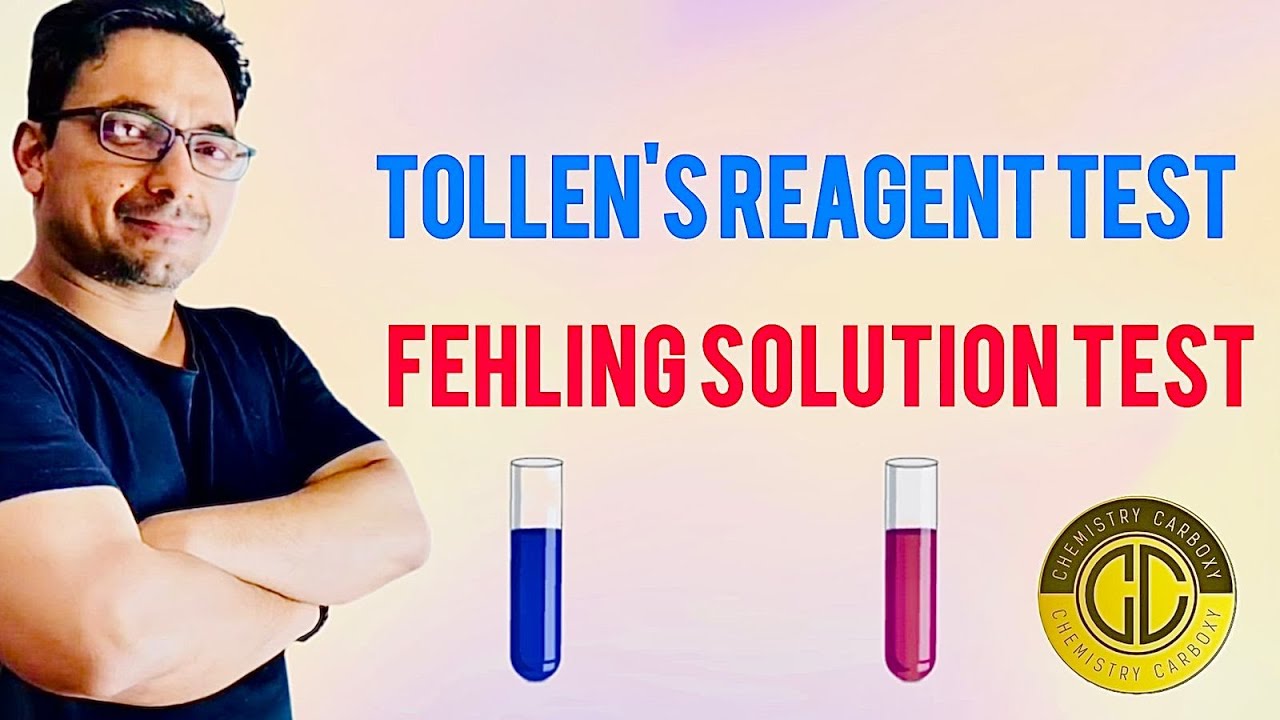 TOLLEN's REAGENT TEST | FEHLING SOLUTION TEST | ALDEHYDES KETONES AND CARBOXYLIC ACID | NEET-JEE 