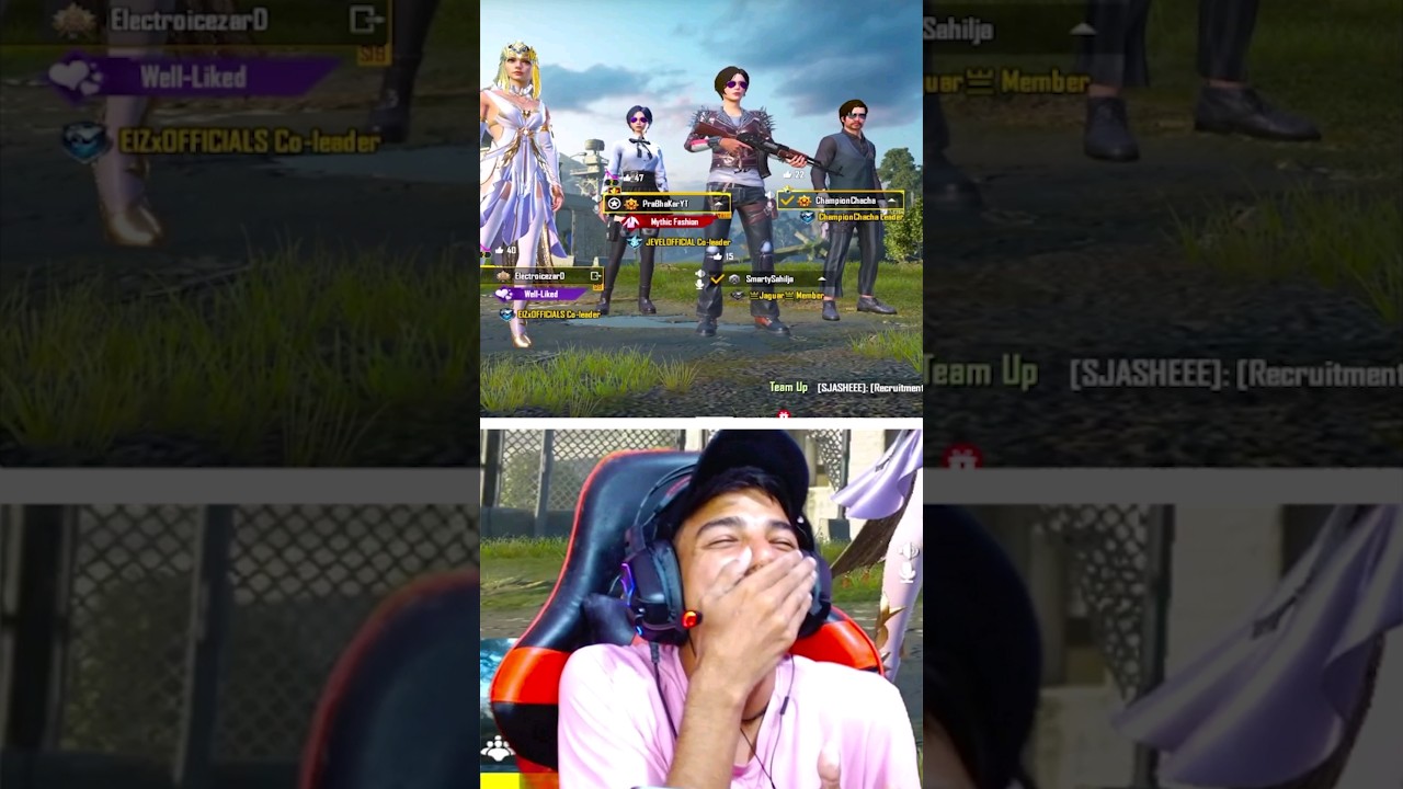 Fake Girl voice prank on @ChampionChacha 🌚😝 #shorts #ytshorts #bgmi