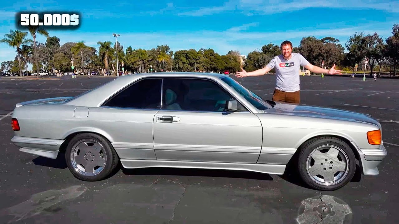 Este Mercedes-Benz 500SEC de 1984 fue el rey de la década de 1980
