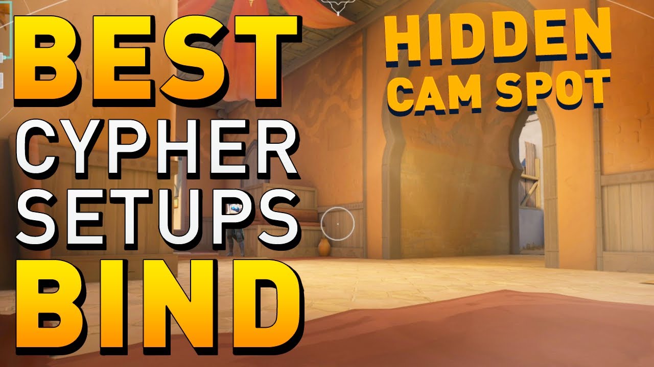 VALORANT - BEST Cypher Camera Spots & Setups for BIND