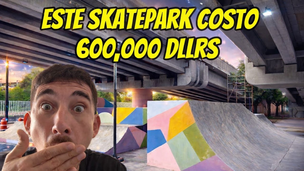 skatepark de 11 millones de pesos en Monterrey/destroi vlogs
