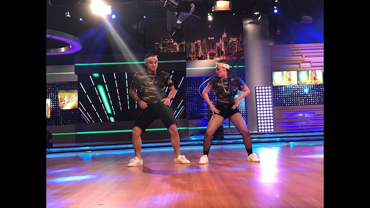 Brandon y Uvita en su segundo baile en Bailad&iacute;simo