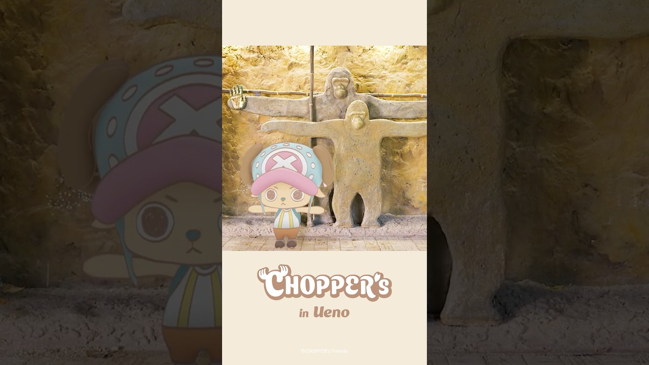 CHOPPER’s in Ueno🐼 🌱 #CHOPPERS_ONEPIECE