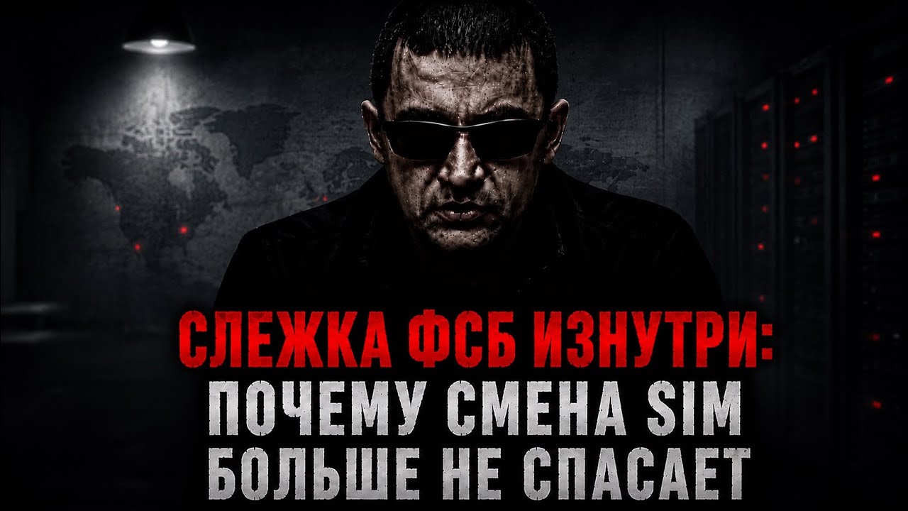 Слежка ФСБ изнутри: почему смена SIM больше не спасает.