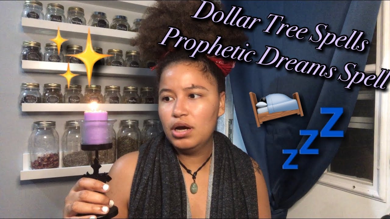 DOLLAR TREE SPELLS | Prophetic Dreams Spell | 🛌✨💤