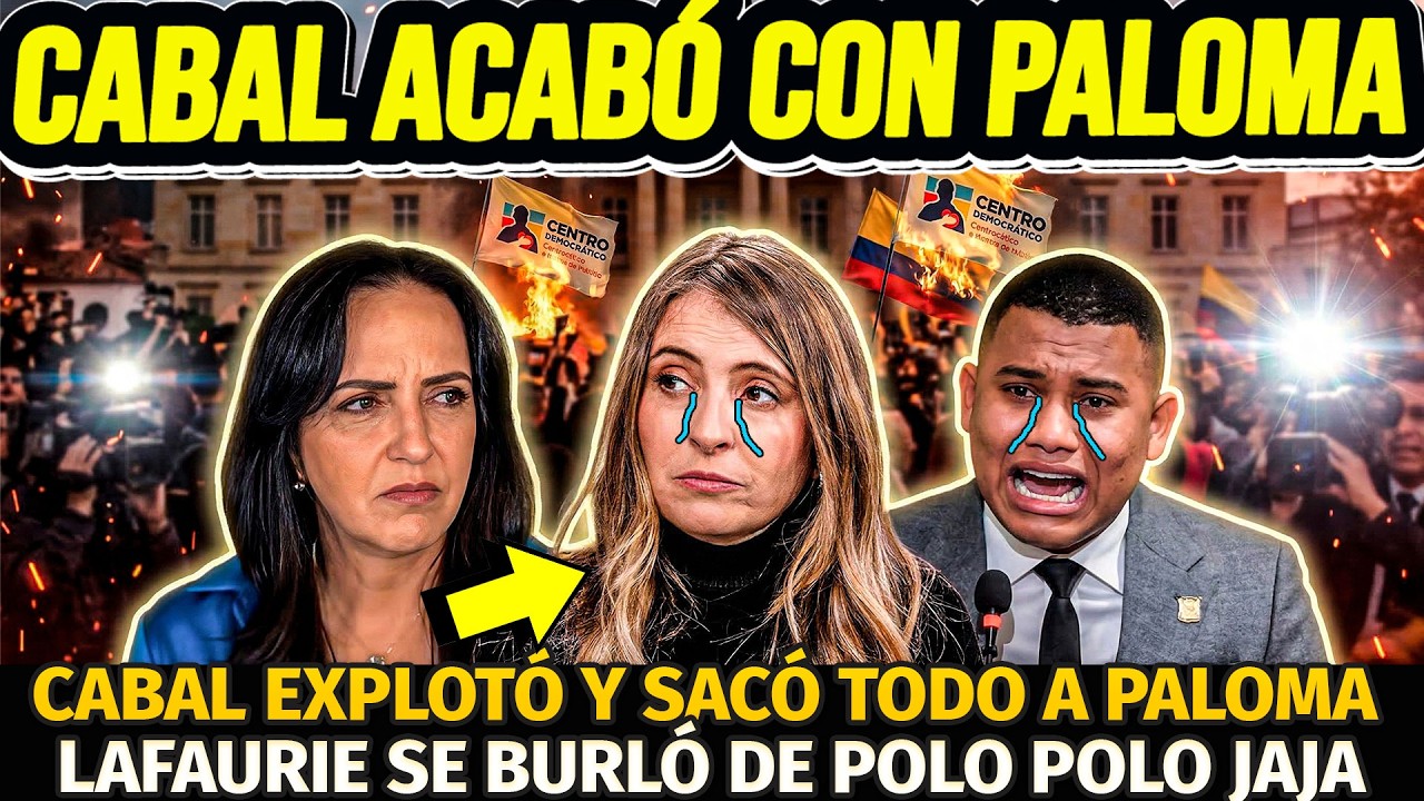 🔥CABAL EXPLOTÓ CONTRA PALOMA: LA ACABÓ CON VIDEO. LAFAURIE SE BURLA DE POLO POLO. Cabal se desquitó😂
