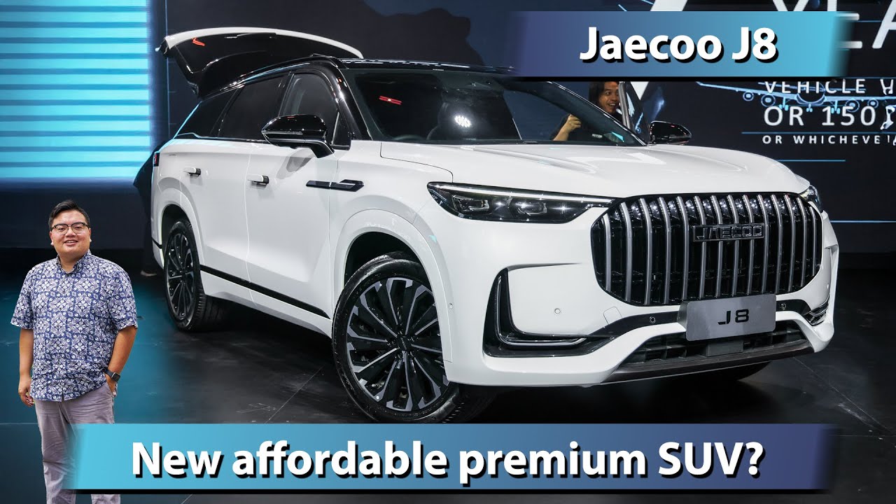 2025 Jaecoo J8 in Malaysia - RM179k to RM199k