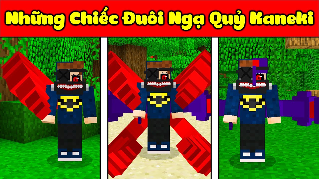 JAYGRAY SỞ HỮU THÀNH CÔNG NHỮNG CHIẾC ĐUÔI NGẠ QUỶ KANEKI SIÊU NGẦU TRONG MINECRAFT*ĂN THỊT NGƯỜI